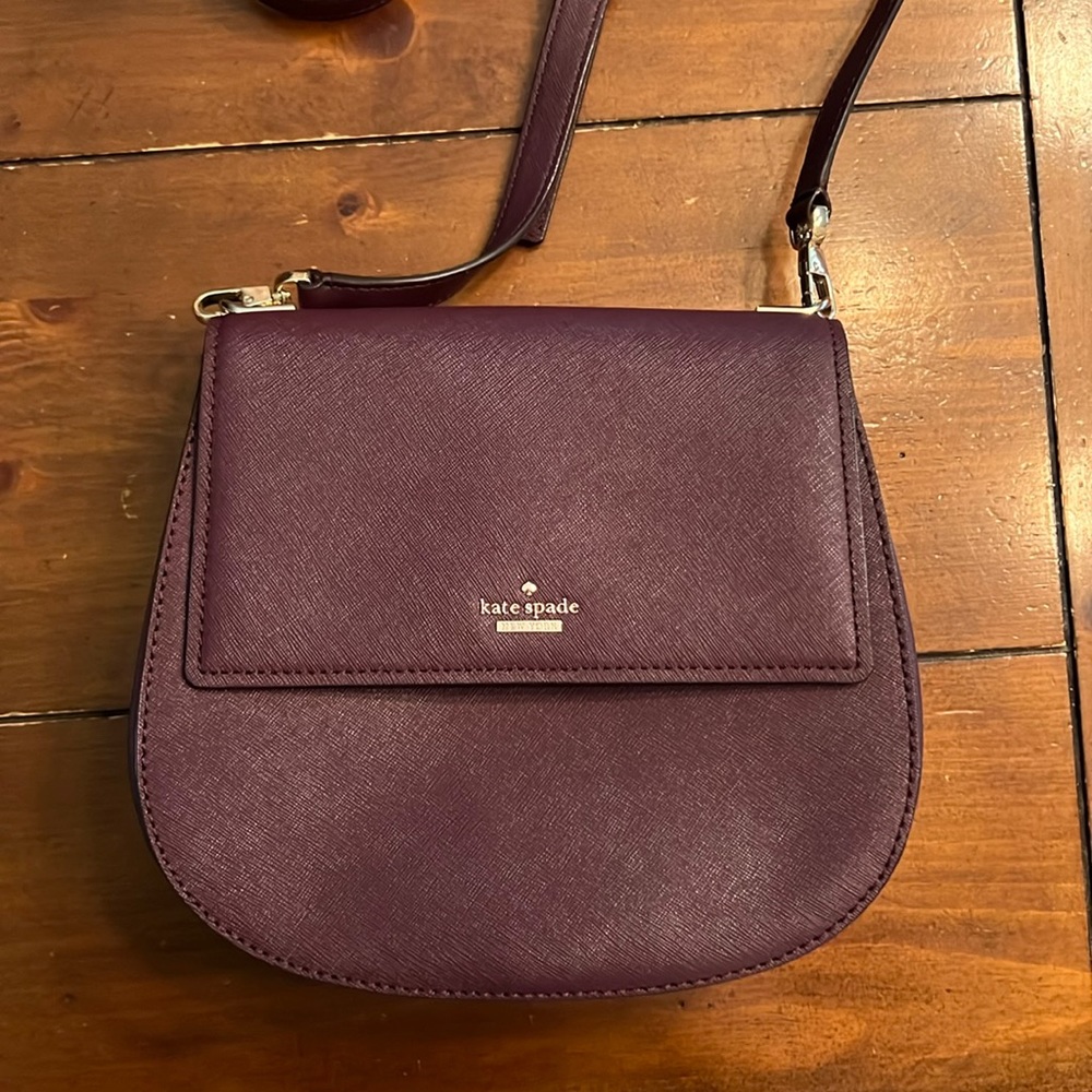 Purple Kate Spade bag